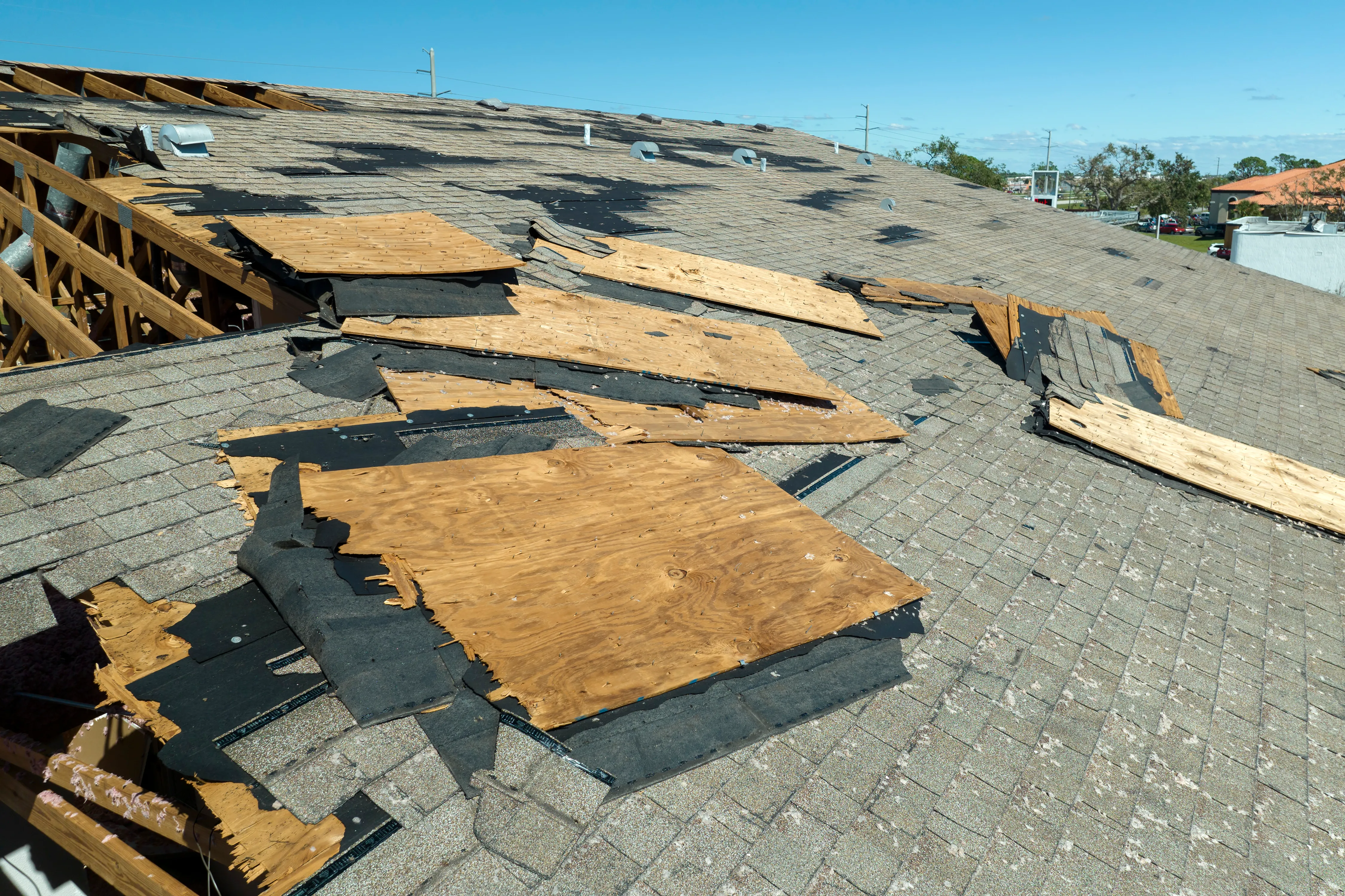 Natural disaster claim damage
